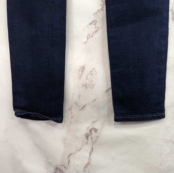 Hudson Girls Skinny Jeans Size 16 28 X 30 Dark Wash Mid Rise Denim CPSIA 2008 - Picture 9 of 12